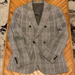 Zara Houndstooth Blazer